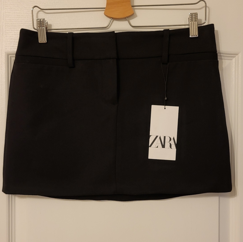 ZARA Short Black Skirt